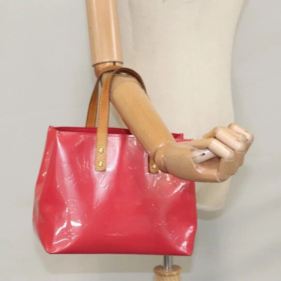 LOUIS VUITTON Monogram Vernis Reade PM Hand Bag Fran Boise M9132F LV Auth 110746 - Picture 1 of 15